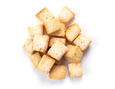 Garlic croutons Croûtons à l'ail