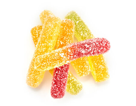 Frites aux fruits en gelée