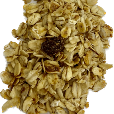 Céréales raisins et miel